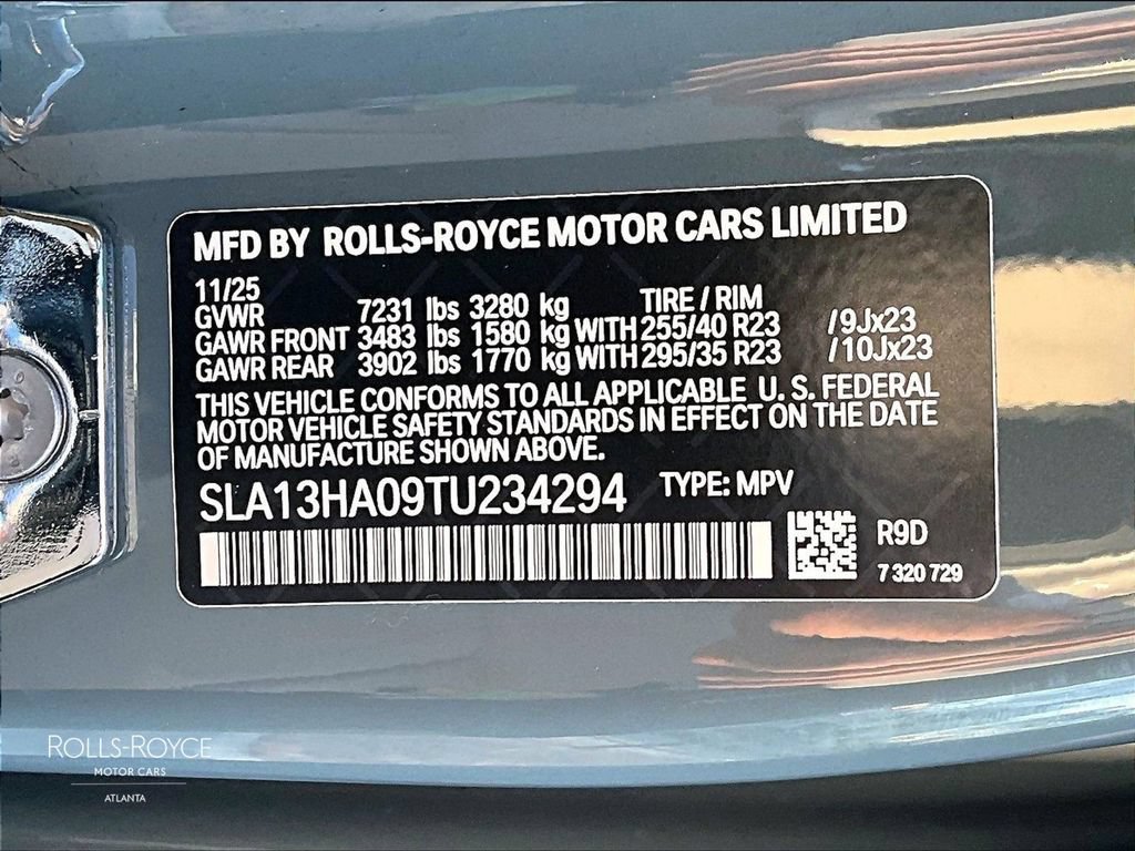New 2026 Rolls-Royce Cullinan AWD/4WD image 12