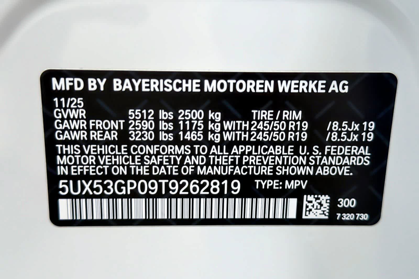 Used 2026 BMW X3 xDrive30i w/ Convenience Package AWD/4WD image 29