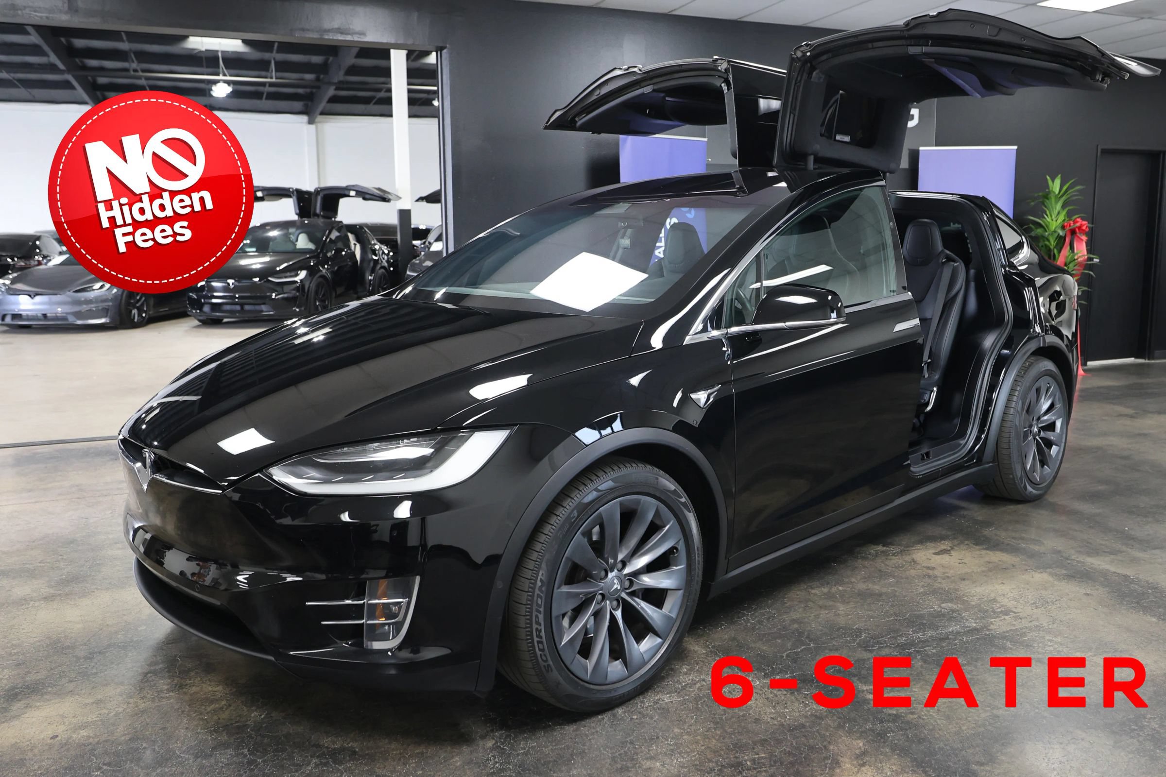 Used 2018 Tesla Model X 100D AWD/4WD image 1