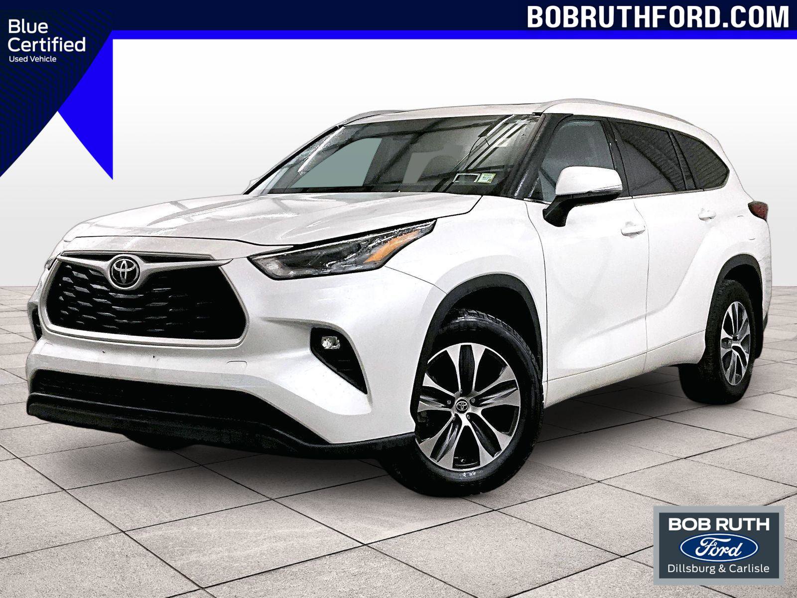 Used 2022 Toyota Highlander XLE AWD/4WD video 1