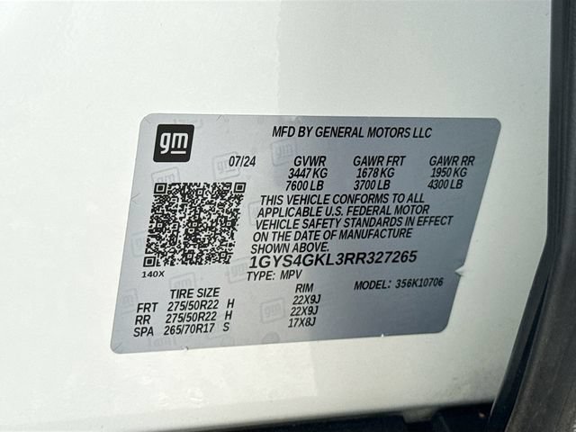 Used 2024 Cadillac Escalade Sport Platinum w/ LPO, ONYX Package AWD/4WD image 46