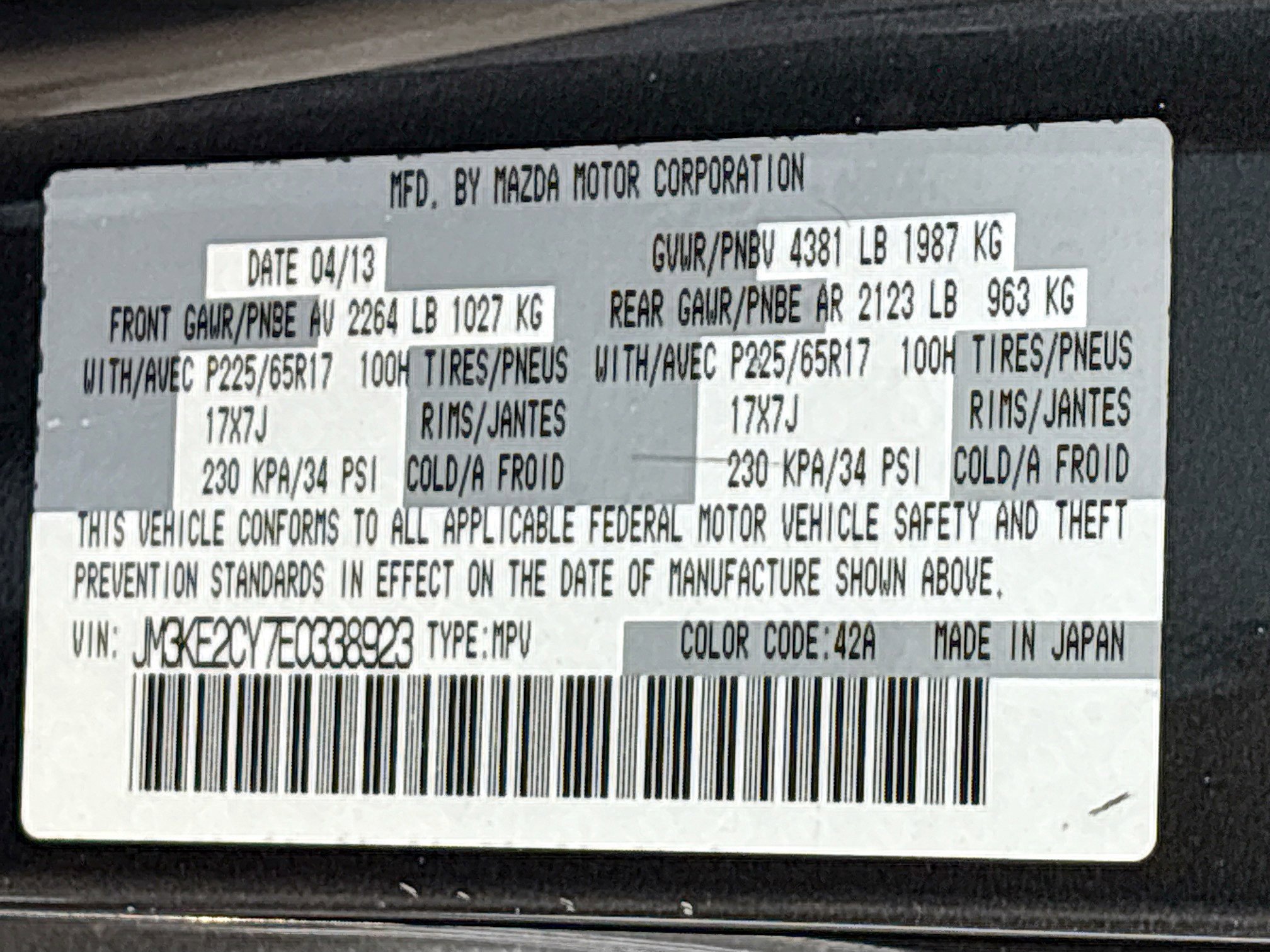 Used 2014 MAZDA CX-5 Touring image 30