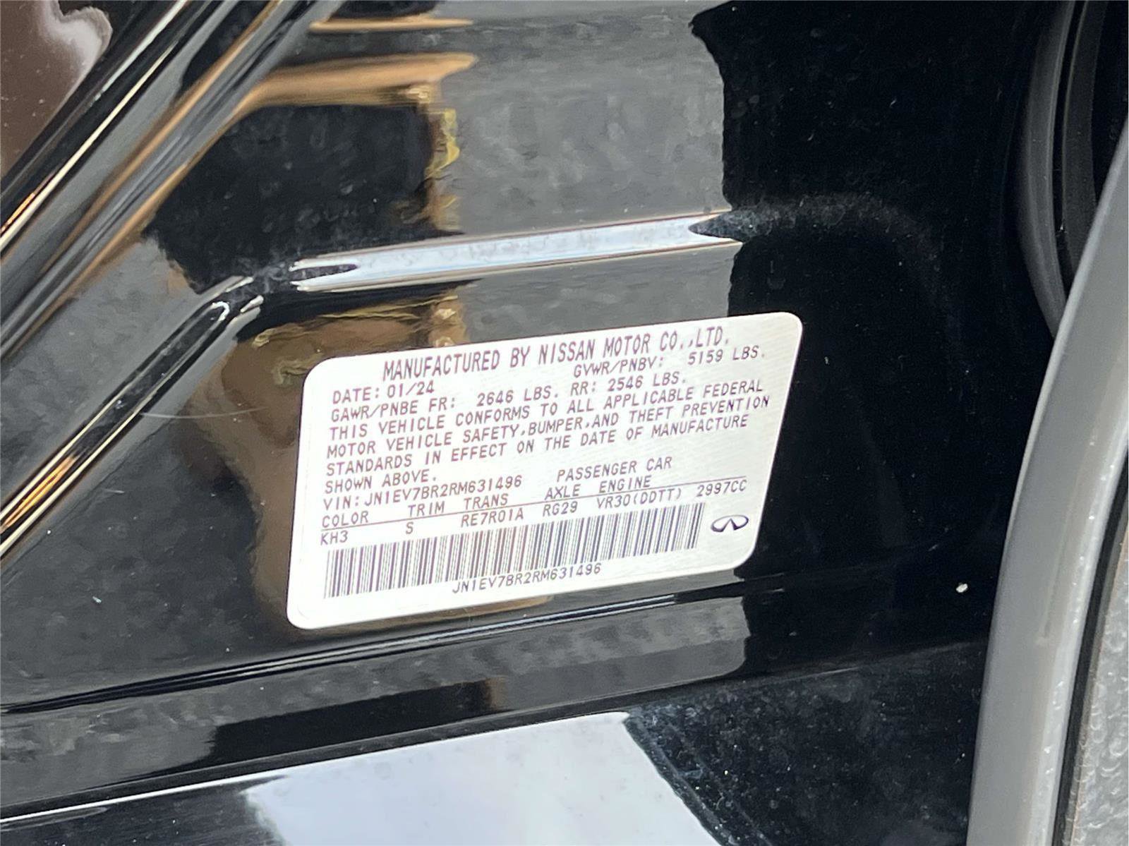 Used 2024 INFINITI Q50 Luxe w/ Cargo Package image 12