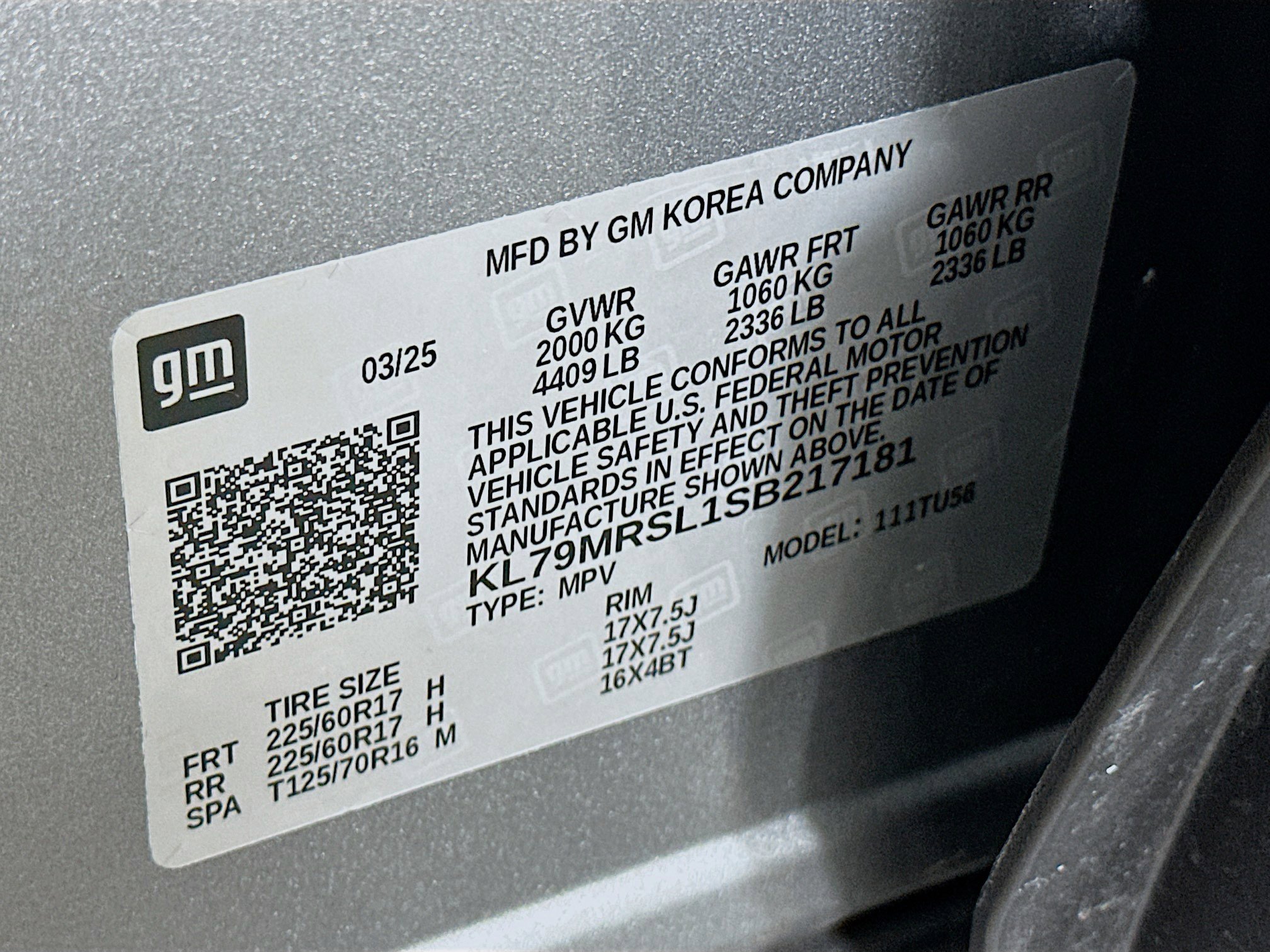 Used 2025 Chevrolet TrailBlazer LT AWD/4WD image 12