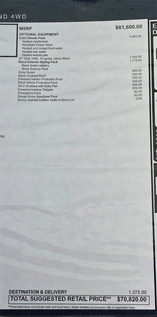 New 2026 Land Rover Range Rover Velar S image 35