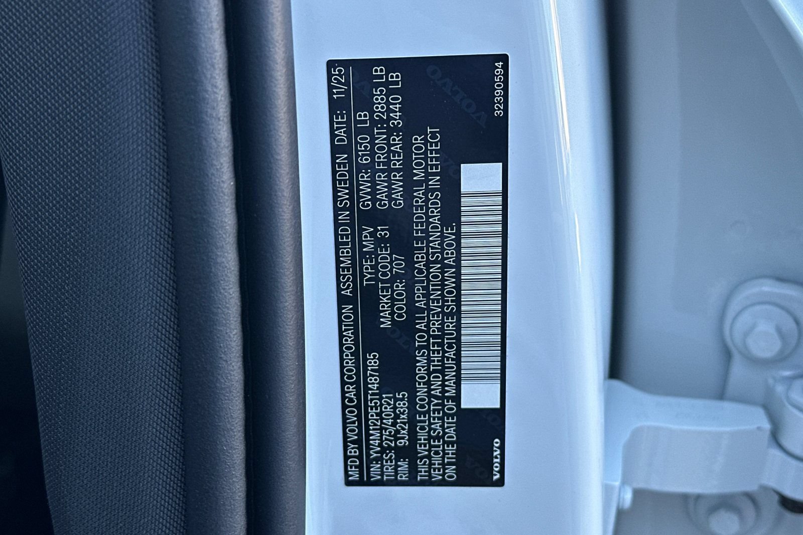 New 2026 Volvo XC90 B5 Plus w/ Protection Package AWD/4WD image 28