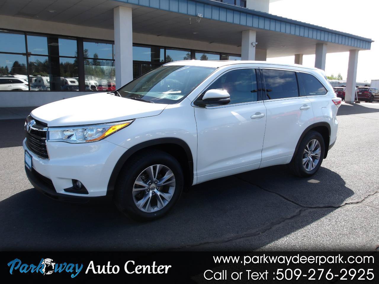 Used 2015 Toyota Highlander XLE AWD/4WD image 1