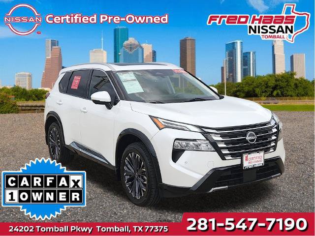 Certified 2024 Nissan Rogue Platinum w/ Platinum Premium Package FWD 360° Tour