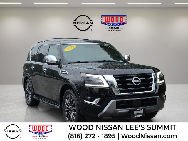 Used 2023 Nissan Armada Platinum w/ Captain's Chairs Package AWD/4WD image 1