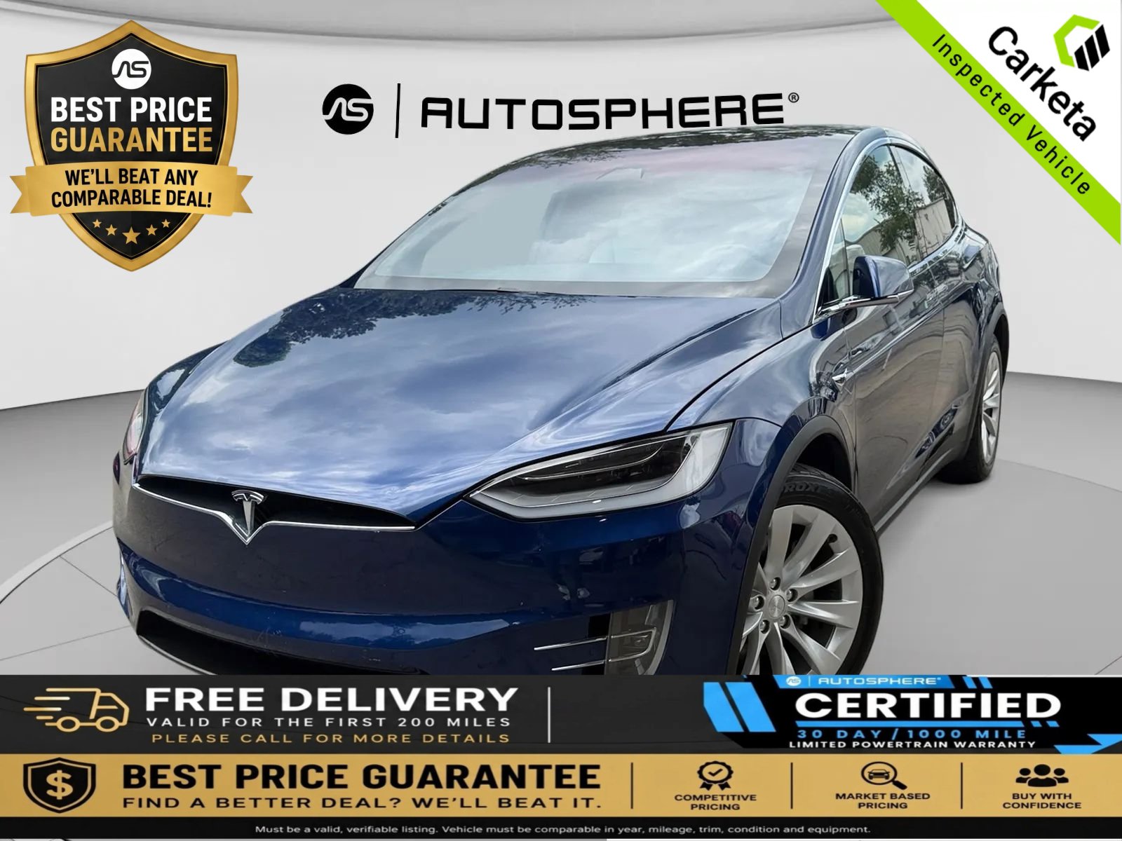 Used 2017 Tesla Model X 90D