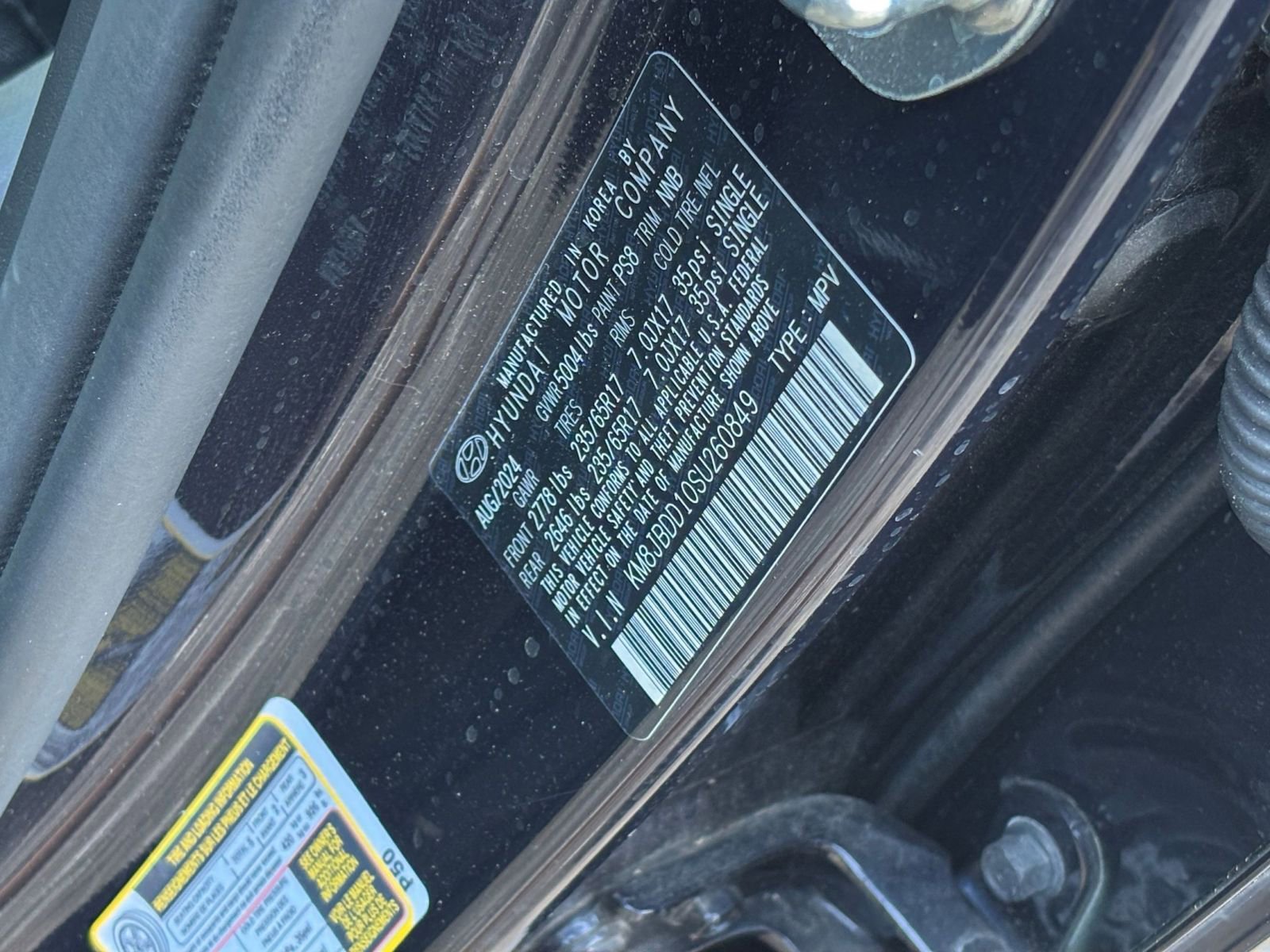 Used 2025 Hyundai Tucson Blue image 30