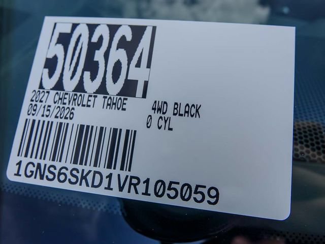 New 2027 Chevrolet Tahoe Premier w/ Sun And Tow Package AWD/4WD image 33