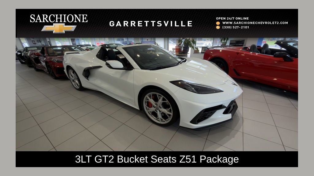 Used 2021 Chevrolet Corvette Stingray Premium Conv w/ Z51 Performance Package