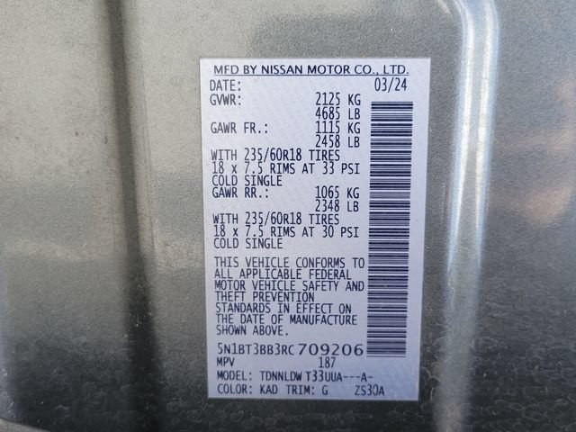 Used 2024 Nissan Rogue SV AWD/4WD image 14