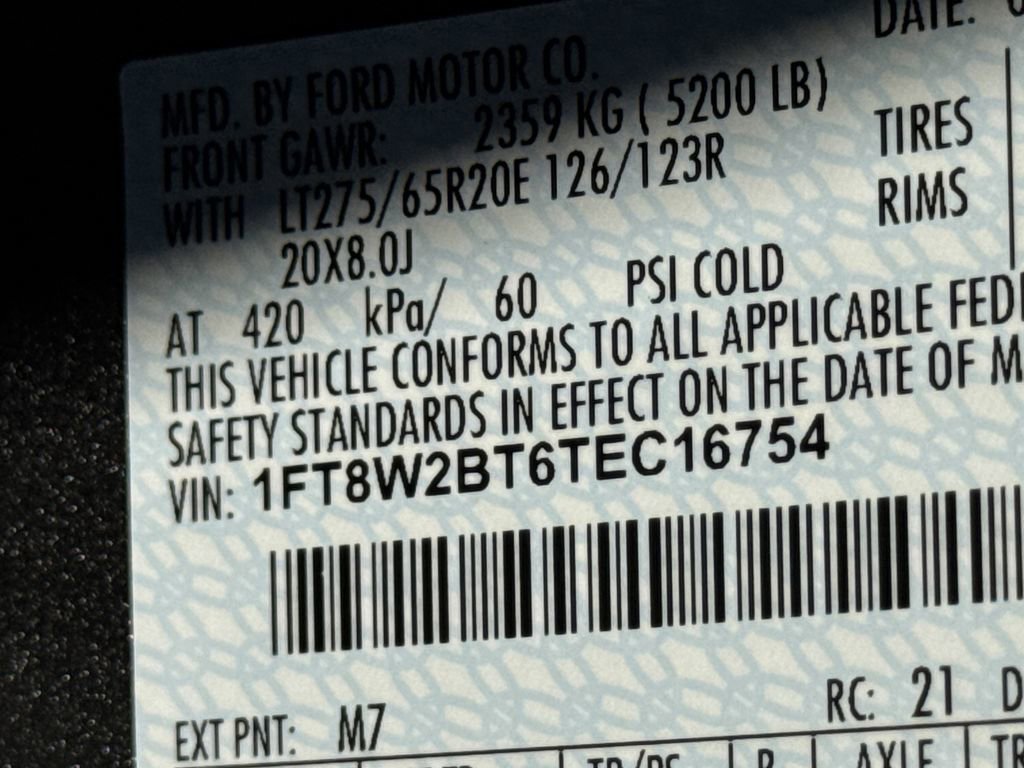 New 2026 Ford F250 Lariat w/ Black Appearance Package image 34