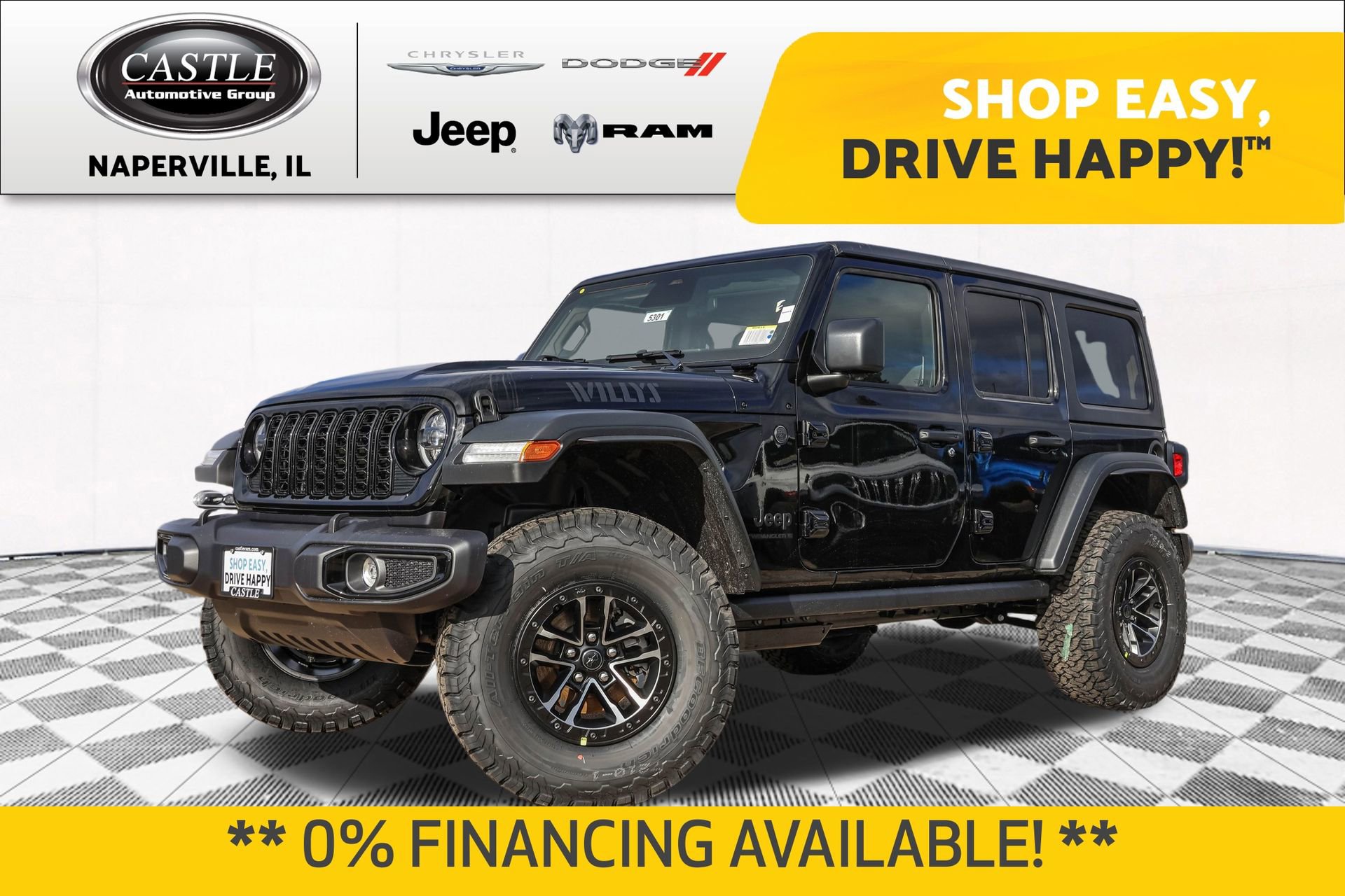 New 2026 Jeep Wrangler Willys