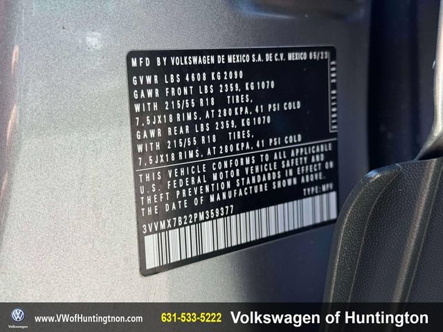 Certified 2023 Volkswagen Taos S w/ Driver Assistance Package AWD/4WD image 11