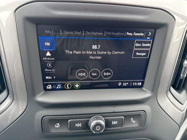 Used 2024 Chevrolet Silverado 1500 Custom w/ Turbomax Blackout Package image 16