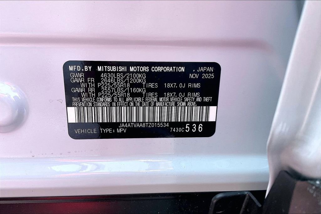 New 2026 Mitsubishi Eclipse Cross LE AWD/4WD image 12