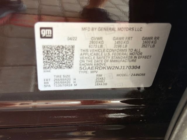 Used 2022 Buick Enclave Avenir w/ Avenir Technology Package FWD image 34