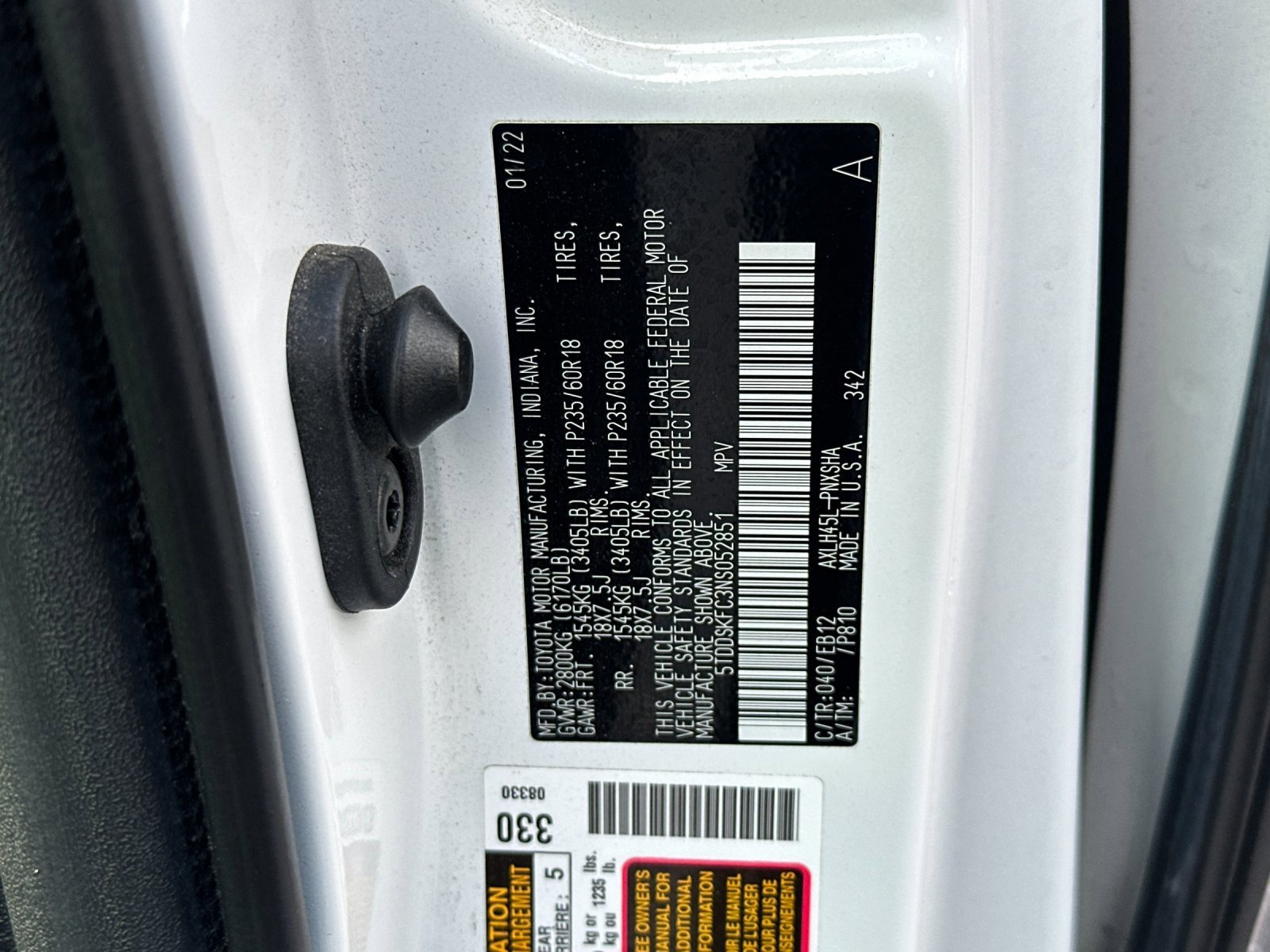 Used 2022 Toyota Sienna XSE image 24