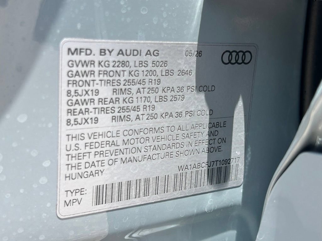 New 2026 Audi Q3 quattro 2.0T AWD/4WD image 55