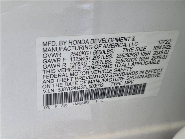 Certified 2023 Acura MDX FWD w/ Technology Package image 23