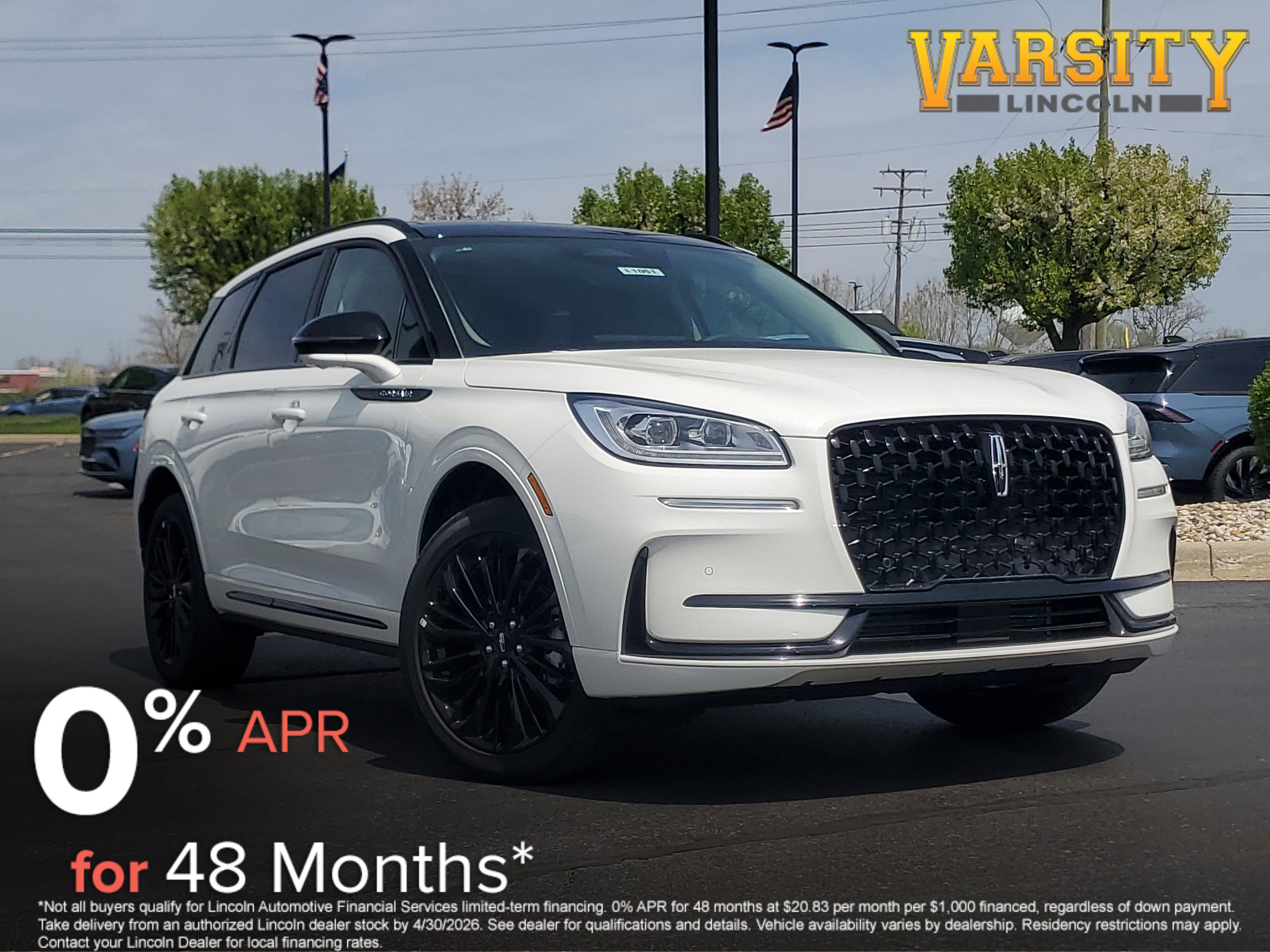 New 2026 Lincoln Corsair Reserve w/ Jet Appearance Package