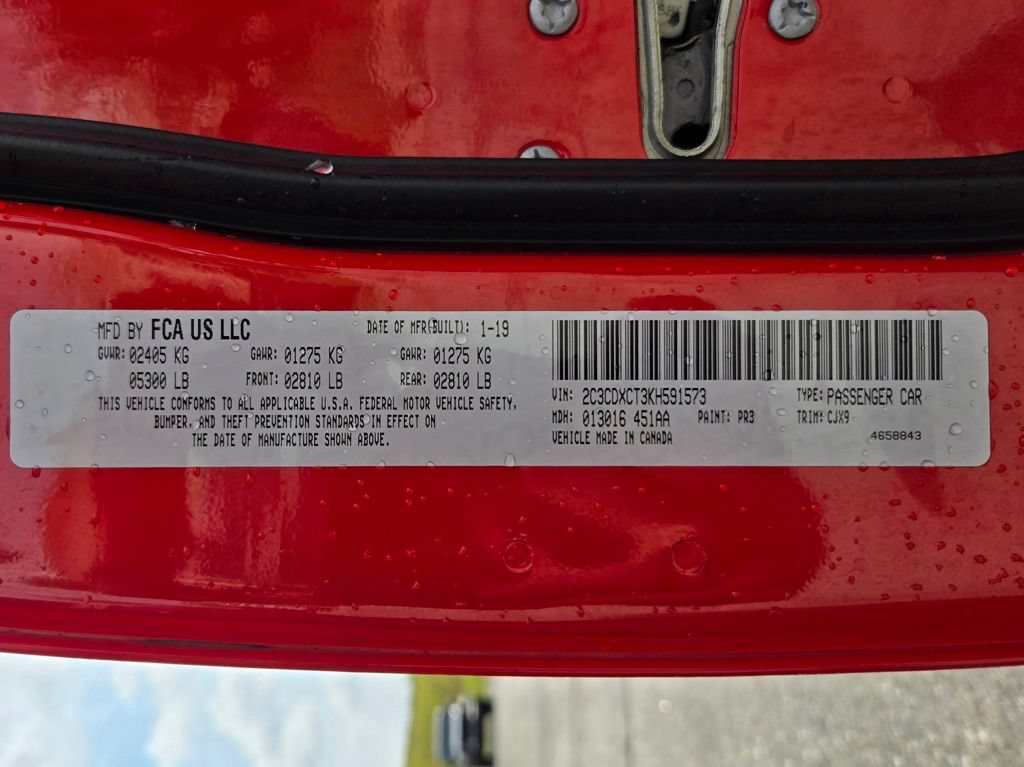 Used 2019 Dodge Charger R/T w/ Plus Group RWD image 35