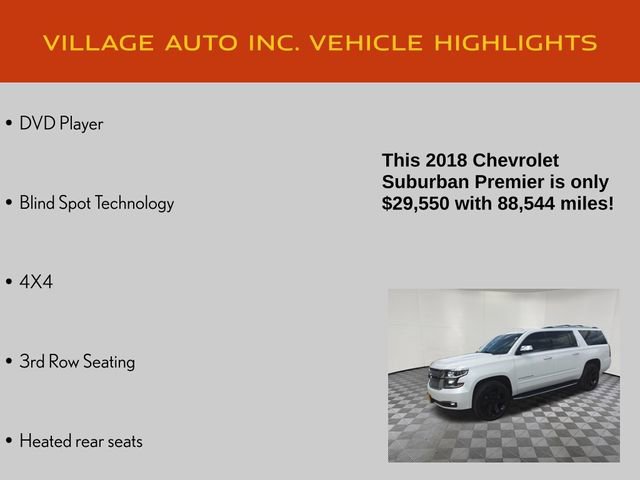 Used 2018 Chevrolet Suburban Premier AWD/4WD image 14
