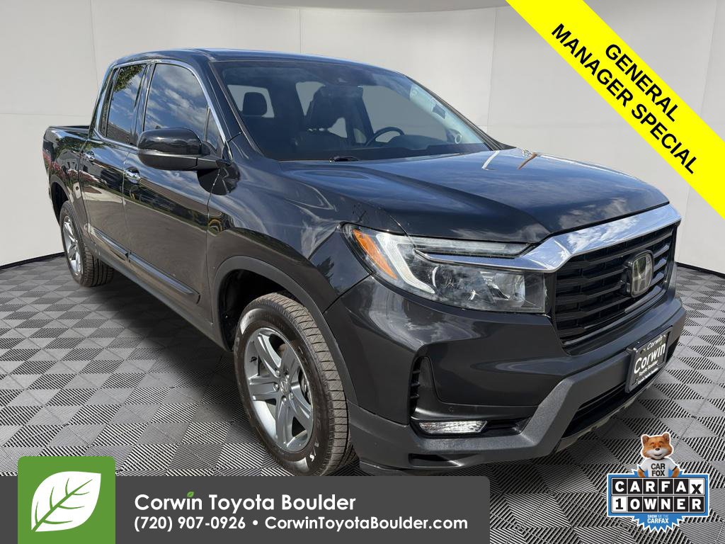 Used 2021 Honda Ridgeline RTL-E