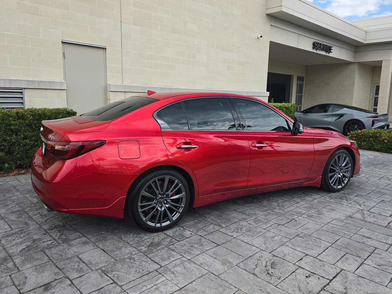 Used 2023 INFINITI Q50 Red Sport 400 RWD image 3