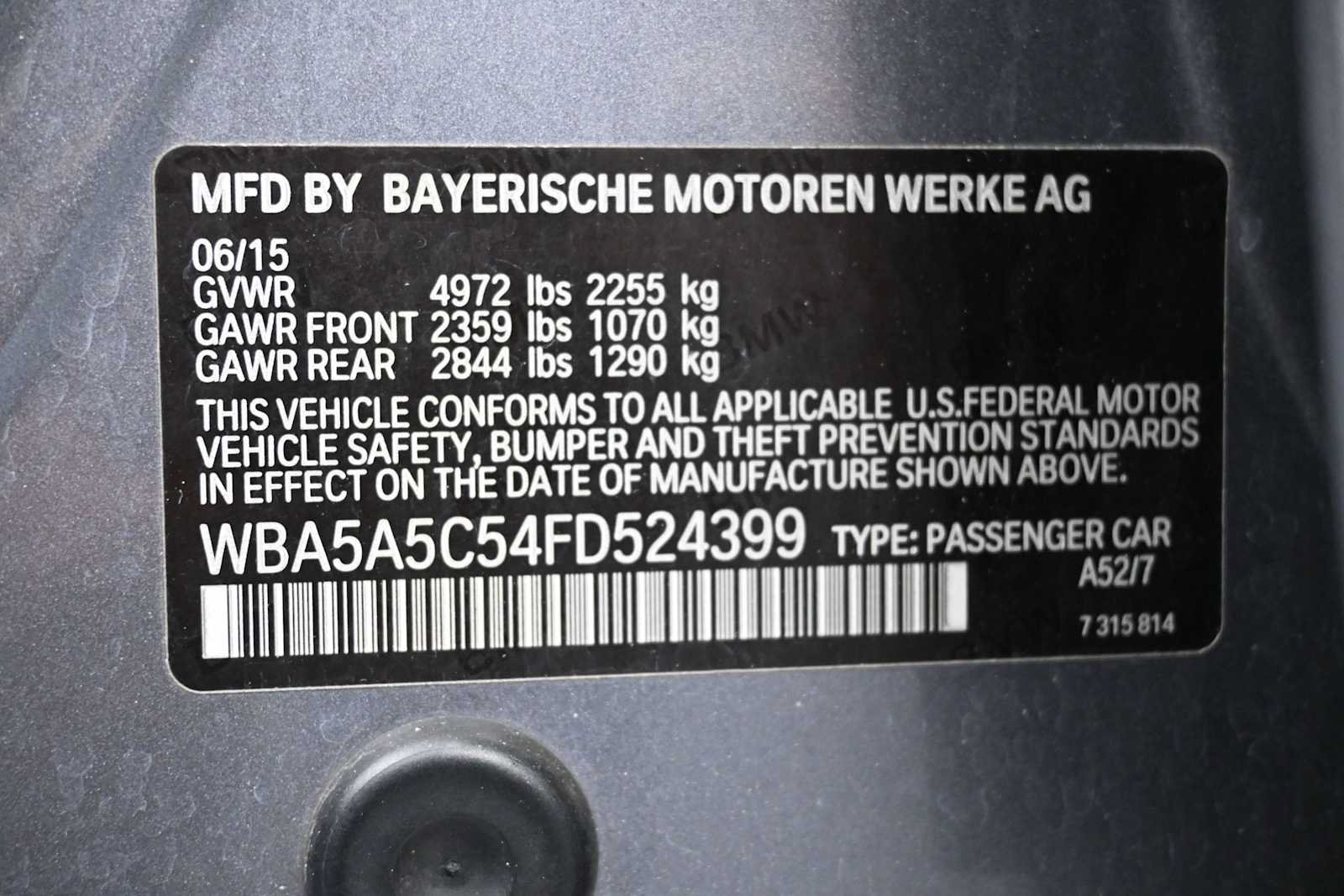 Used 2015 BMW 528i Sedan RWD image 11