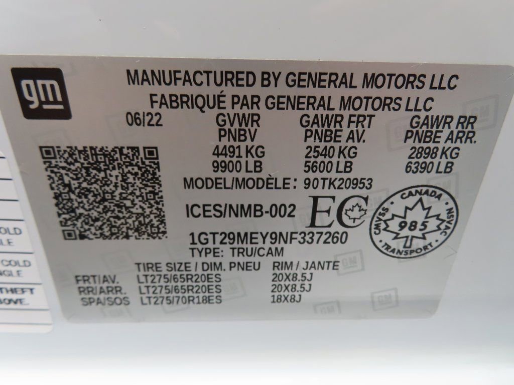 Used 2022 GMC Sierra 2500 SLE w/ SLE Value Package; image 70