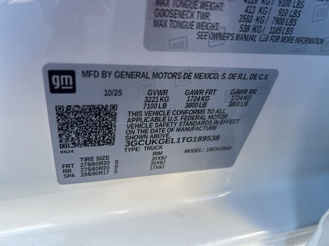 New 2026 Chevrolet Silverado 1500 LTZ image 30