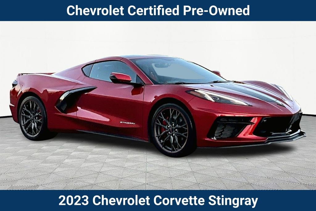 Certified 2023 Chevrolet Corvette Stingray Premium Cpe w/ Z51 Performance Package