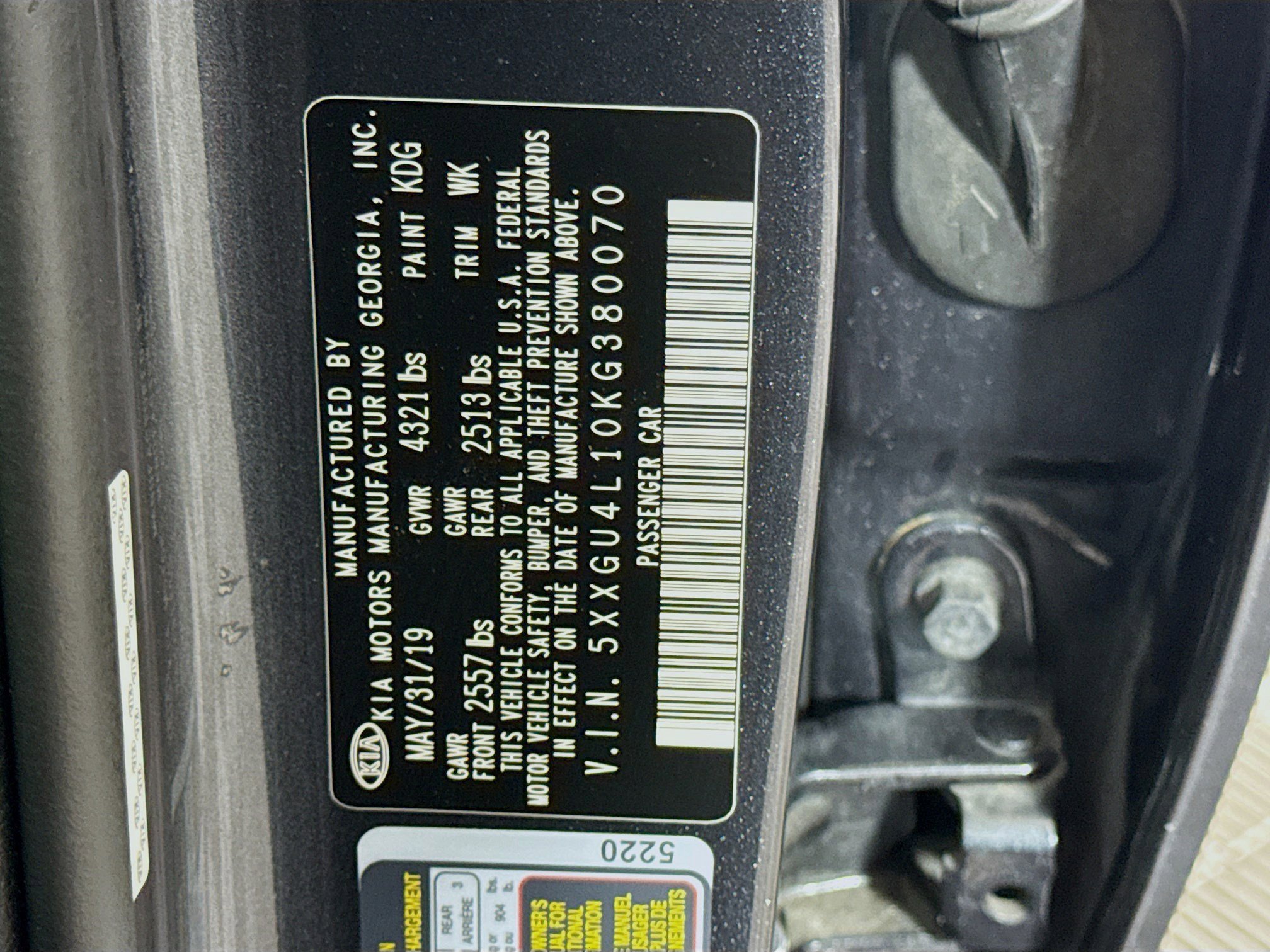 Used 2019 Kia Optima EX image 40