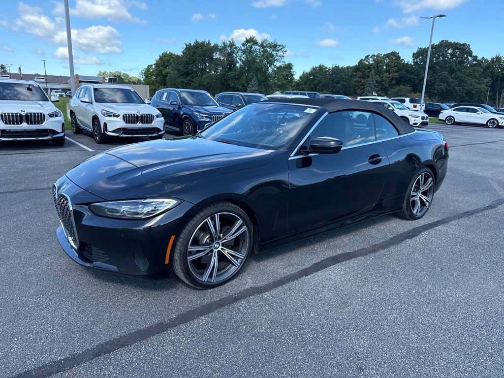 Used 2021 BMW 430i Convertible w/ Premium Package RWD video 3