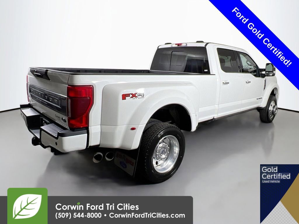 Certified 2022 Ford F450 Platinum w/ FX4 Off-Road Package AWD/4WD image 15