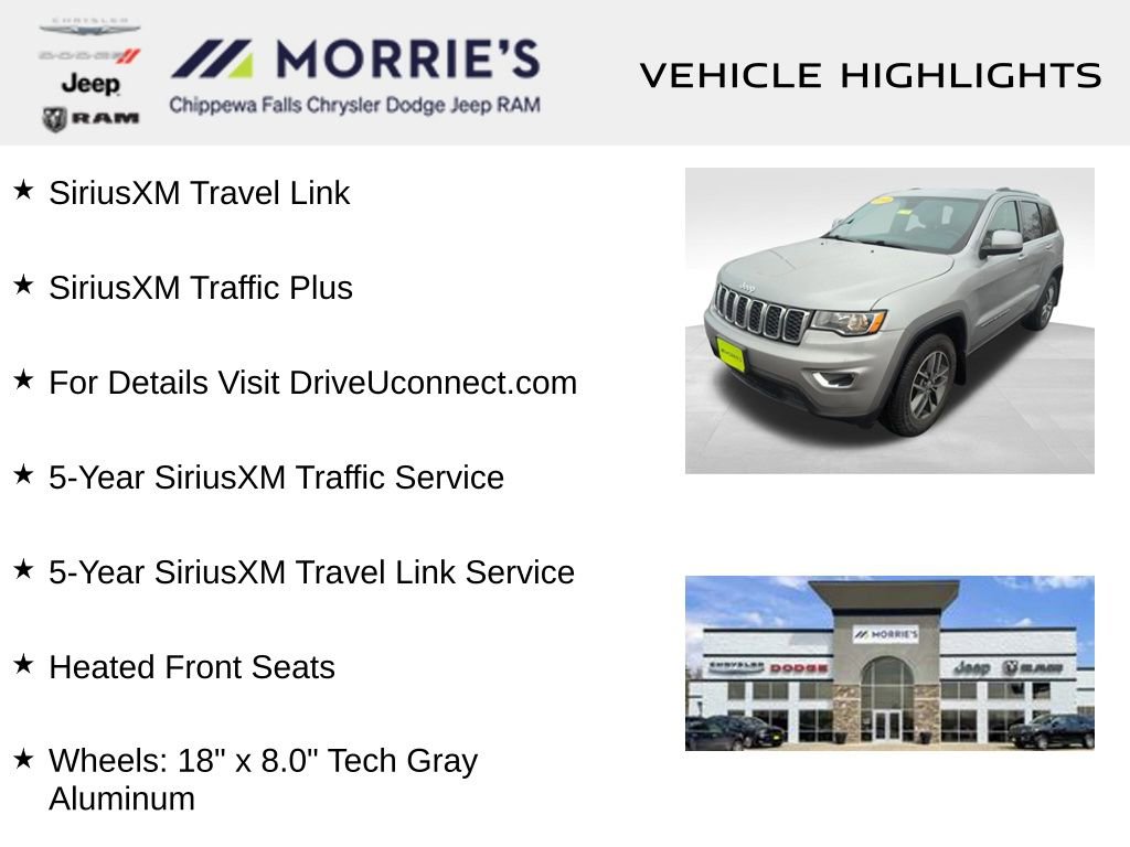 Used 2018 Jeep Grand Cherokee Laredo RWD image 9