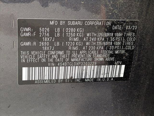 Used 2023 Subaru Outback Onyx Edition XT image 13