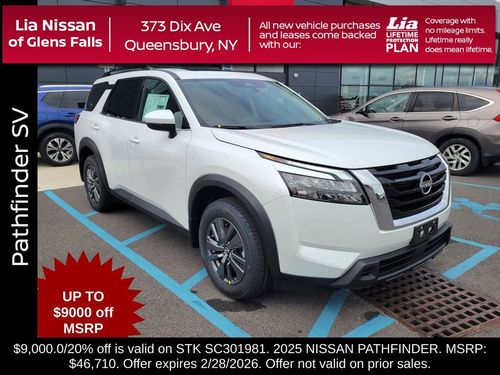 New 2025 Nissan Pathfinder SV w/ SV Premium Package