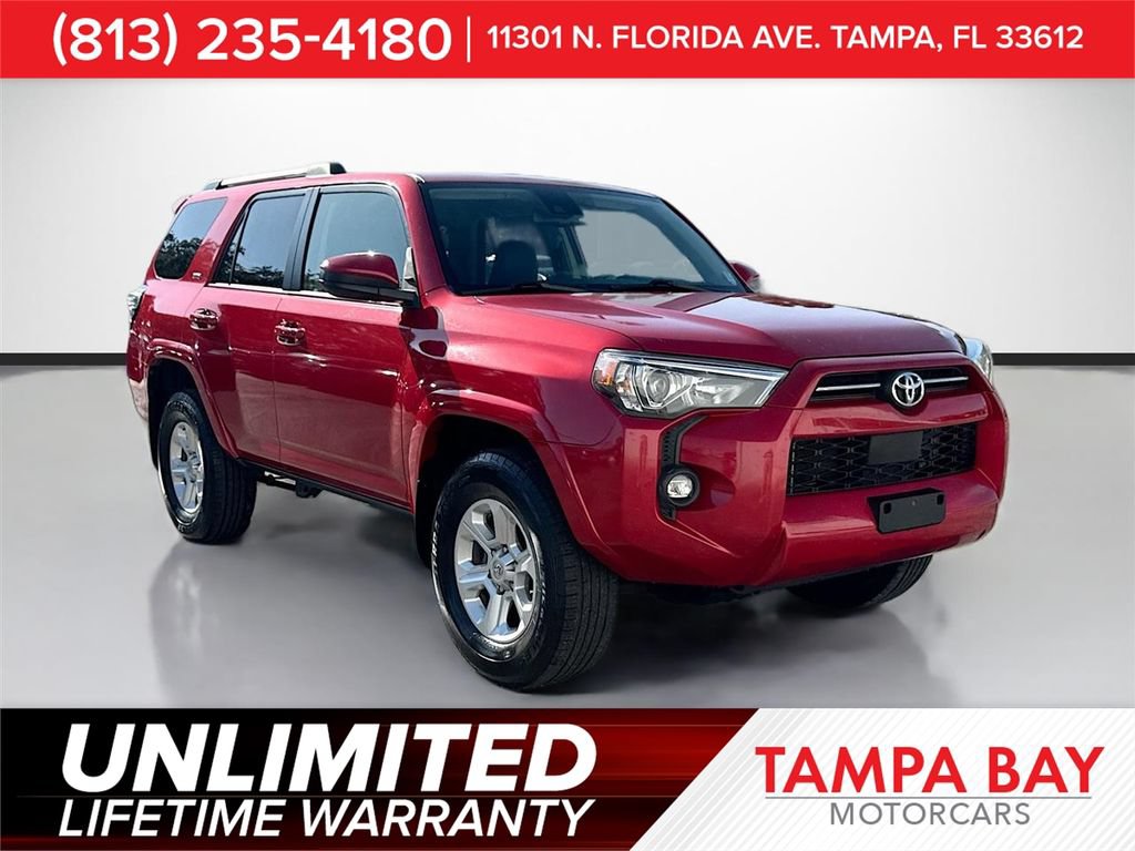 Used 2021 Toyota 4Runner SR5 AWD/4WD image 1