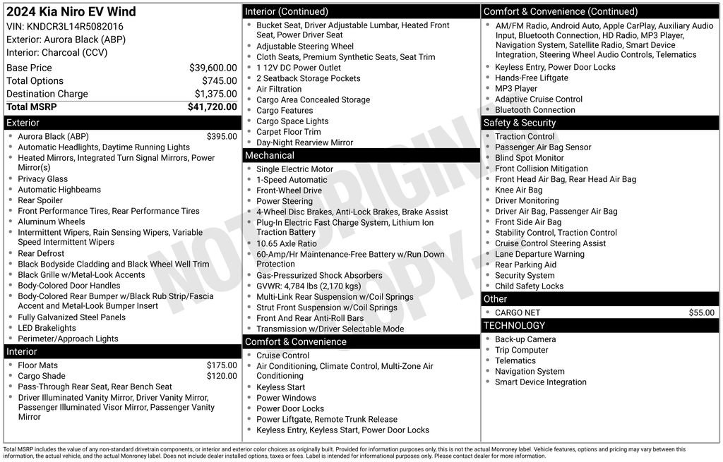 Used 2024 Kia Niro Wind image 4