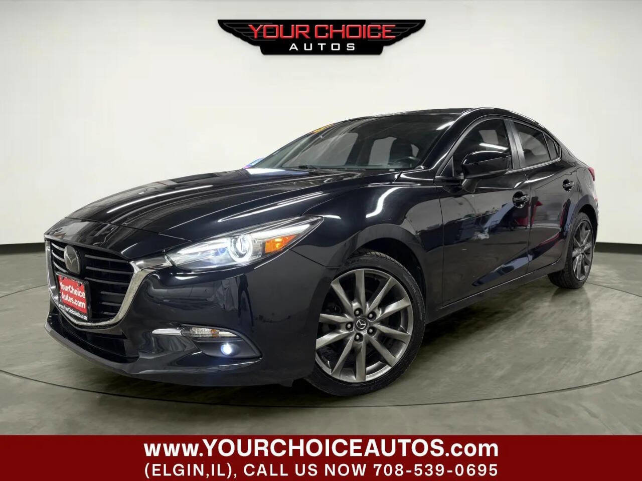 Used 2018 MAZDA MAZDA3 Grand Touring w/ Premium Equipment Package FWD video 1