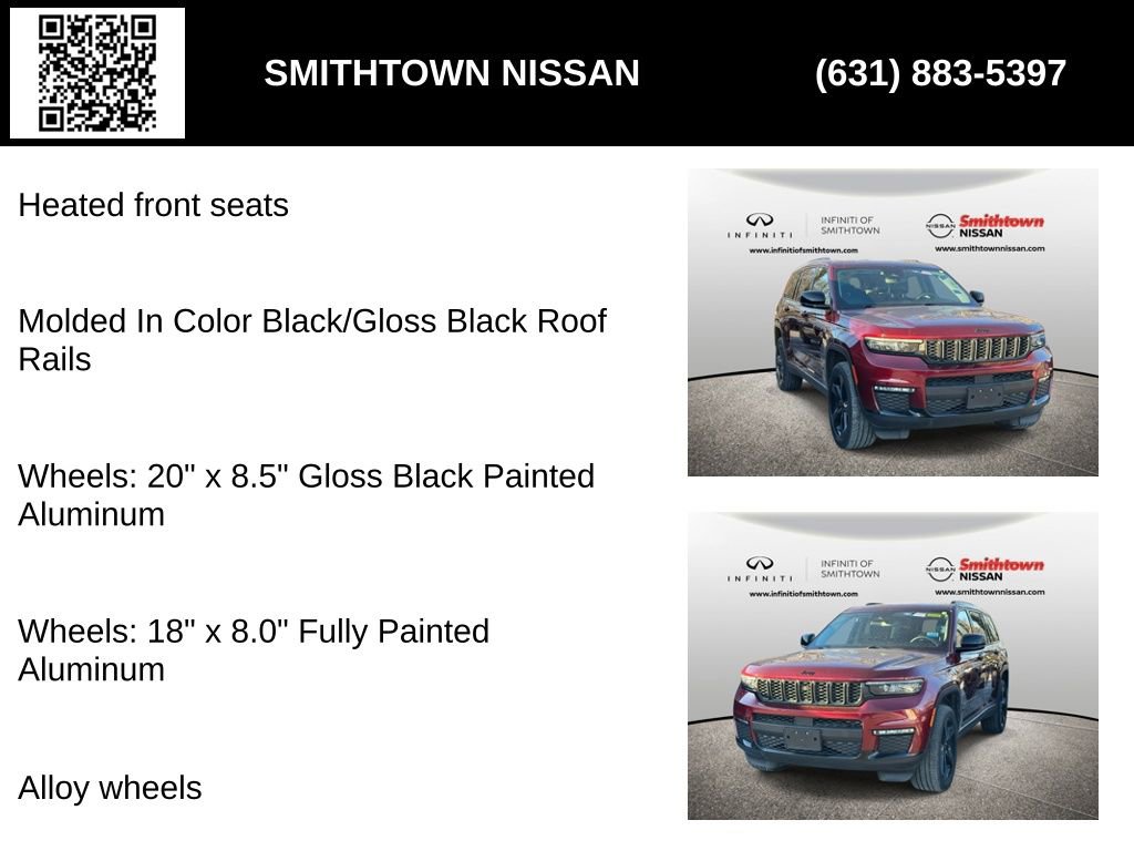 Used 2023 Jeep Grand Cherokee L Limited w/ Black Appearance Package image 24