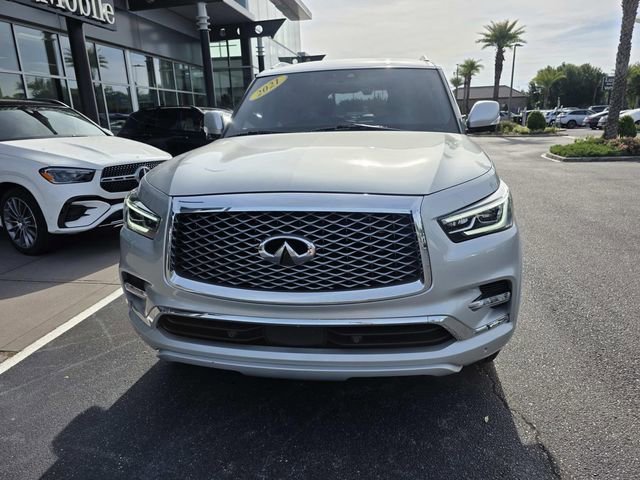 Used 2021 INFINITI QX80 Luxe w/ Cargo Package RWD image 3