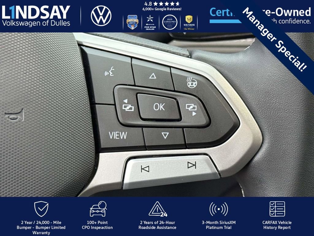 Certified 2022 Volkswagen Taos SEL w/ Panoramic Sunroof Package image 21