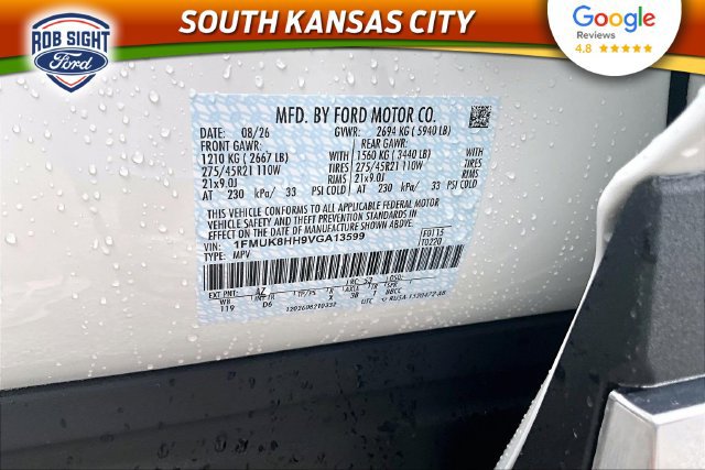 New 2027 Ford Explorer Platinum w/ LUX Leather Package AWD/4WD image 8