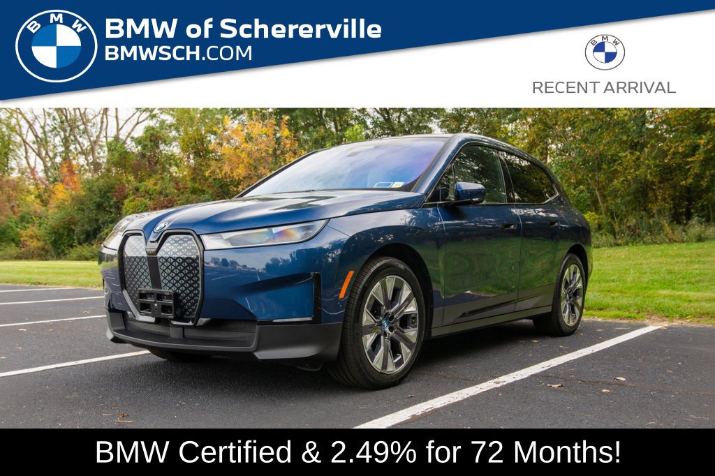 Certified 2024 BMW iX xDrive50 AWD/4WD image 1